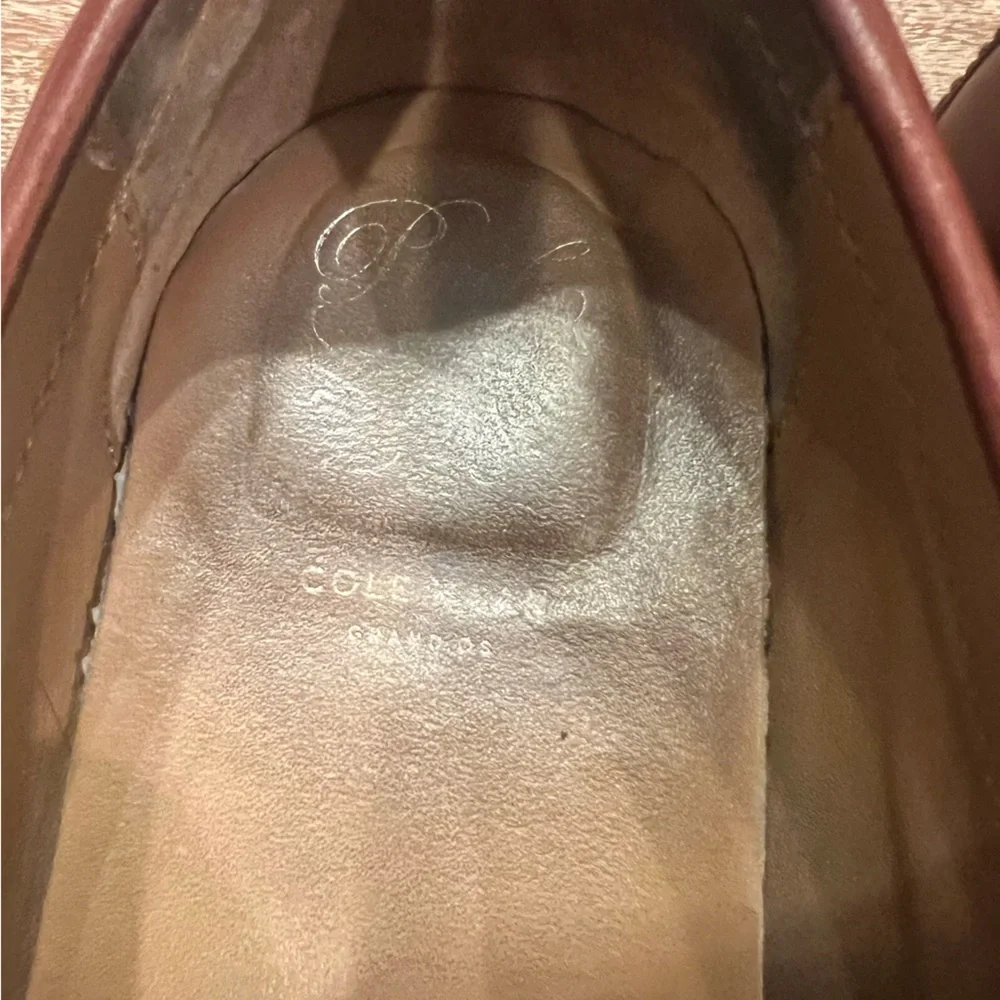 Cole‎ Haan “Pinch Friday” Size 10.5 M Brown Leather Penny Loafer